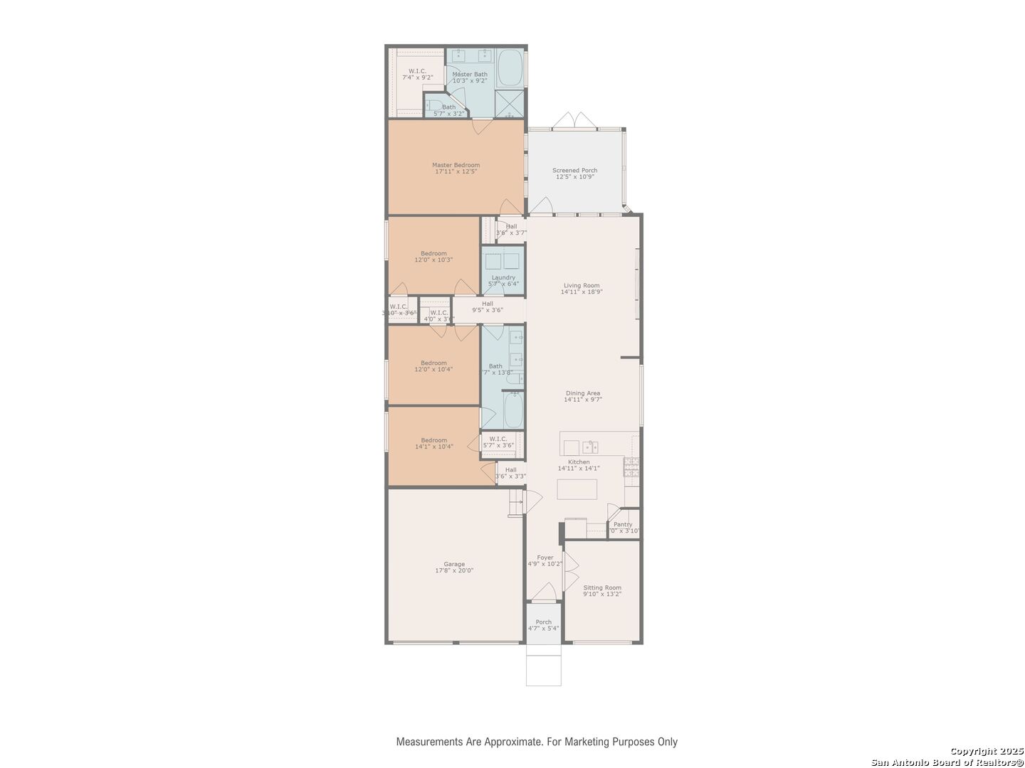 2108 Calate Ridge San Antonio, TX 78253 - Photo 23 of 25 a picture of floor plan