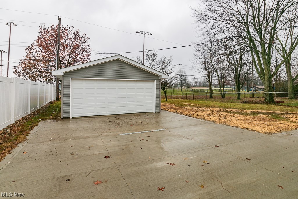 1619 Chelmsford Road Cleveland, OH 44124 - Photo 37 of 38 Updated 2 car garage with new siding and new roof