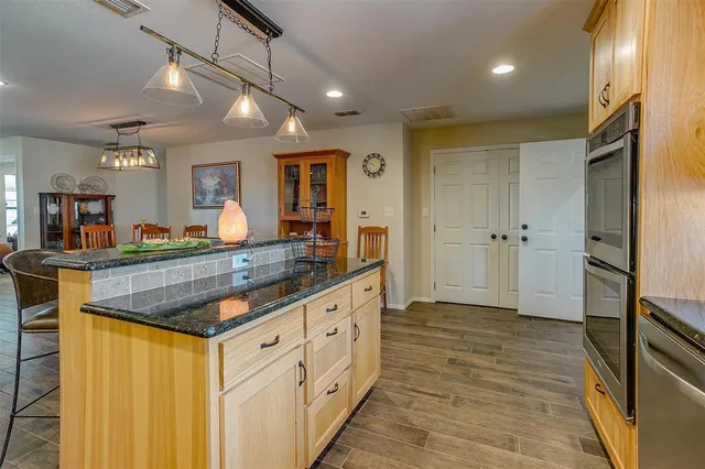 a room with gym equipment