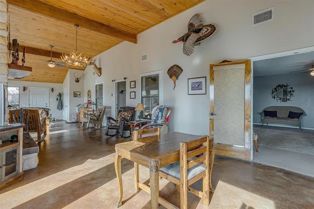 a view of an outdoor space and city view