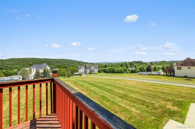 a view of an ocean from a balcony