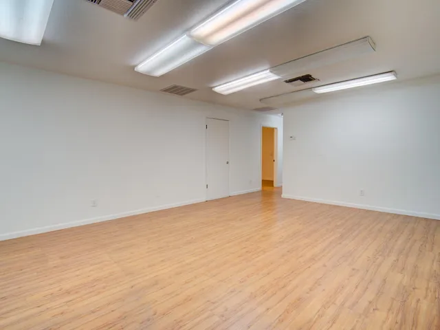a view of empty room