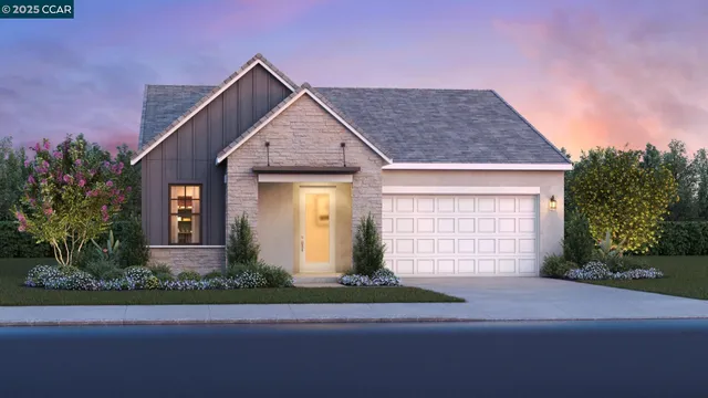 a view of a house with a patio