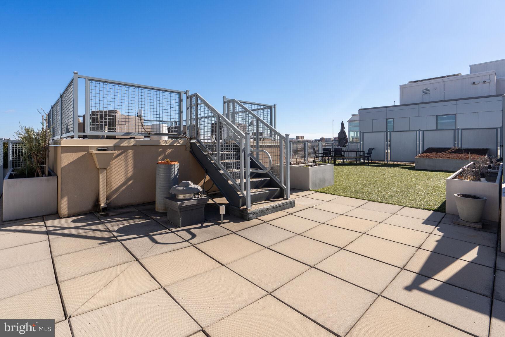 1529 14th Street Northwest, Unit 310 Washington, DC 20005 - Photo 18 of 26 The Eagle's Nest on the rooftop deck.