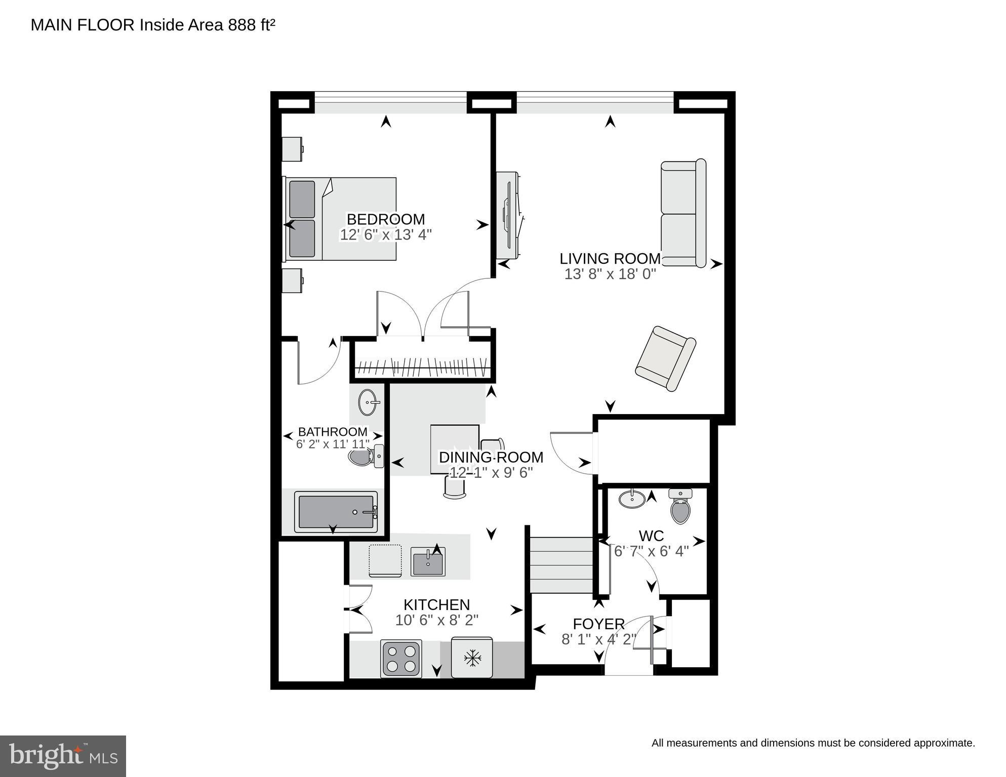 1529 14th Street Northwest, Unit 310 Washington, DC 20005 - Photo 26 of 26 Open floor plan with plenty of closet space.