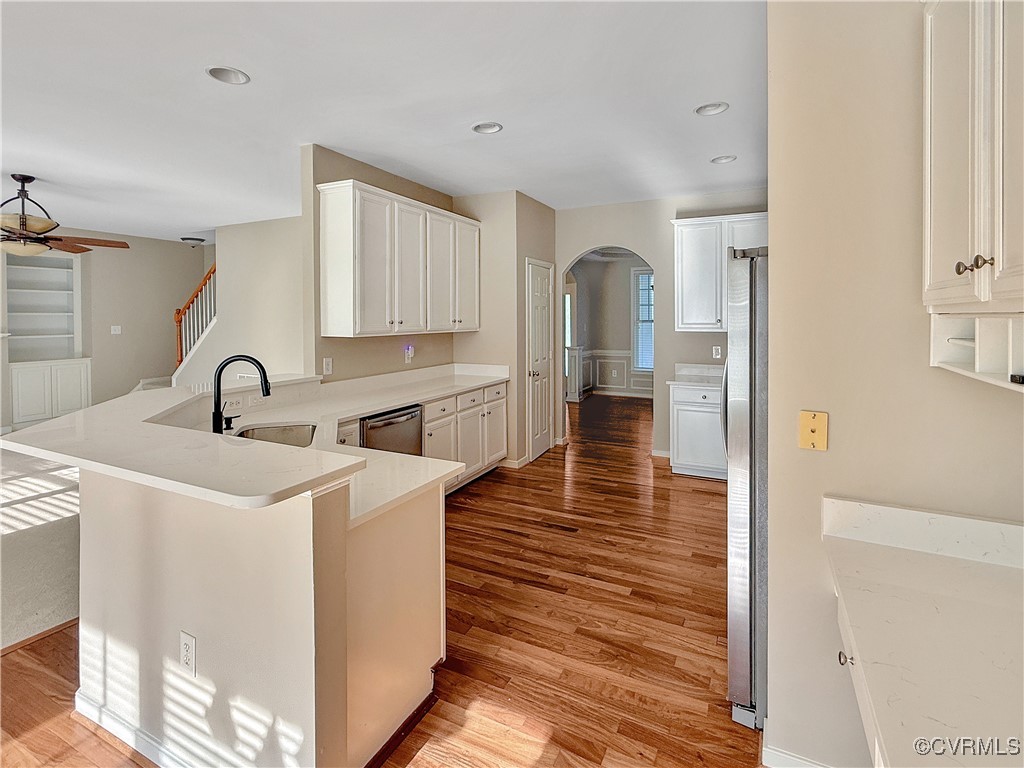 2324 Millcrest Terrace Midlothian, VA 23112 - Photo 5 of 25 a kitchen with sink and cabinets