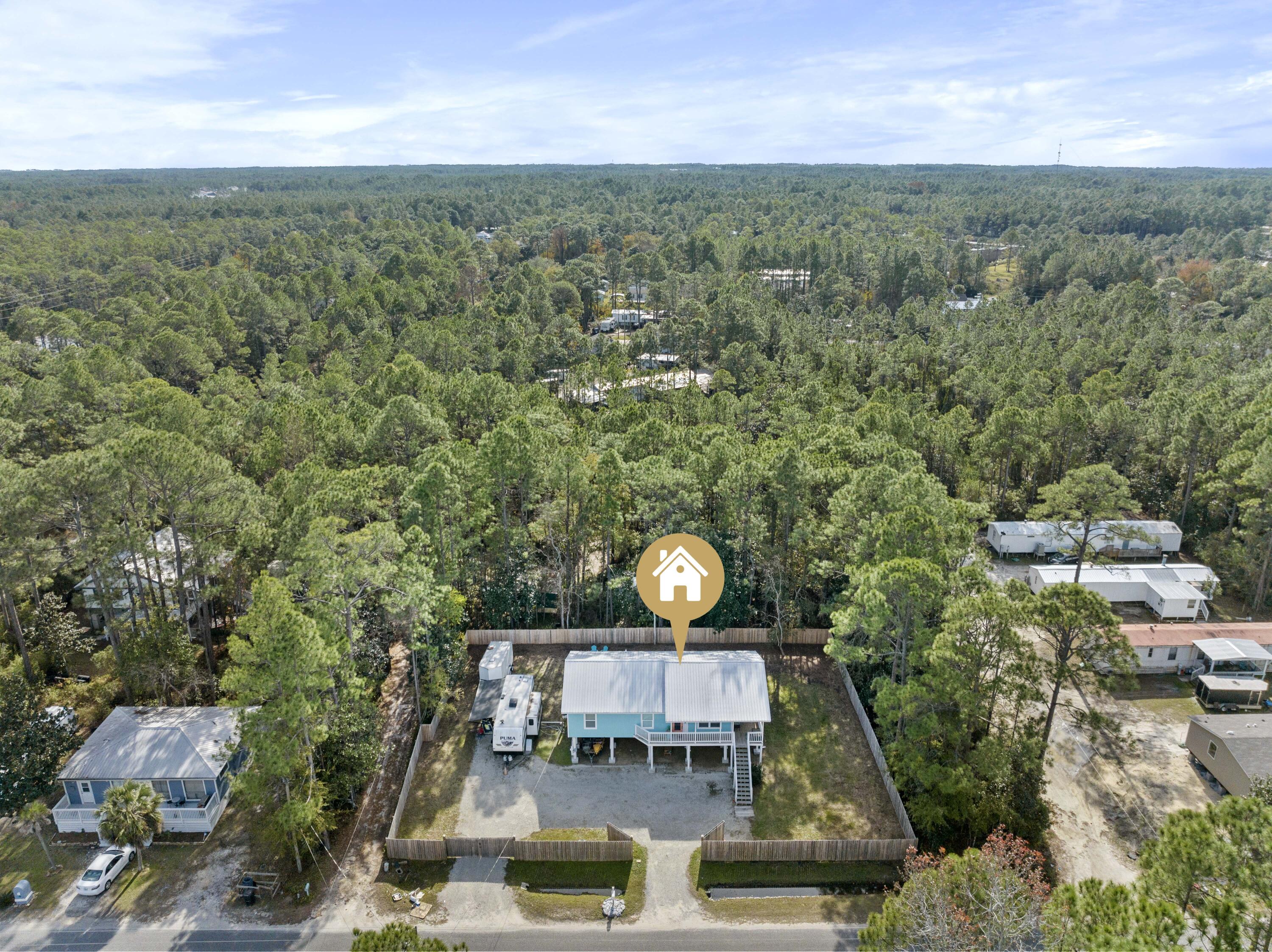 402 East Nursery Road Santa Rosa Beach, FL 32459 - Photo 4 of 29 Aerial