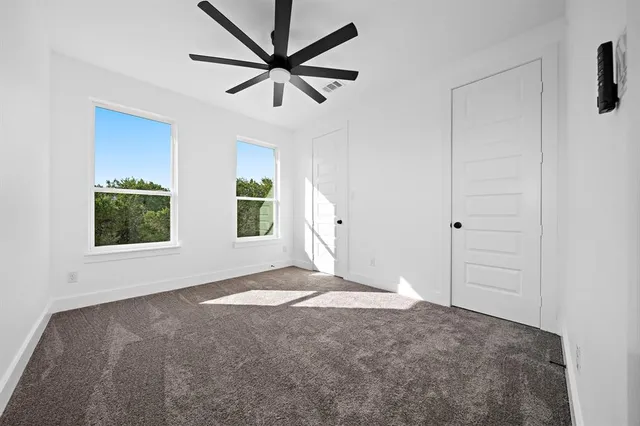 view of a painting of a tree