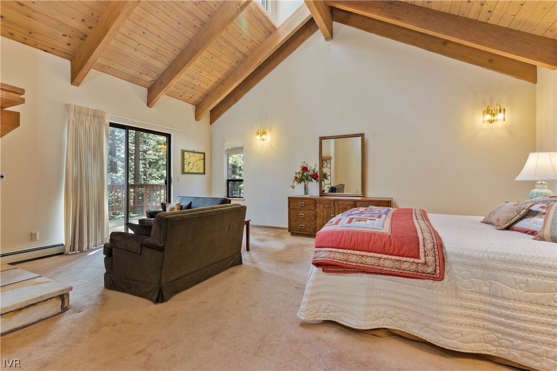 607 Crystal Peak Road Incline Village, NV 89451 - Photo 16 of 34 a bedroom with bed and window