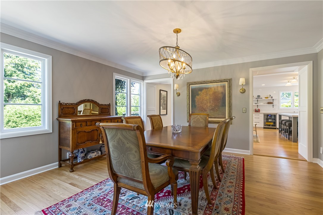245 Middlefield Road Bellingham, WA 98225 - Photo 11 of 40 a view of a dining room with furniture window and wooden floor