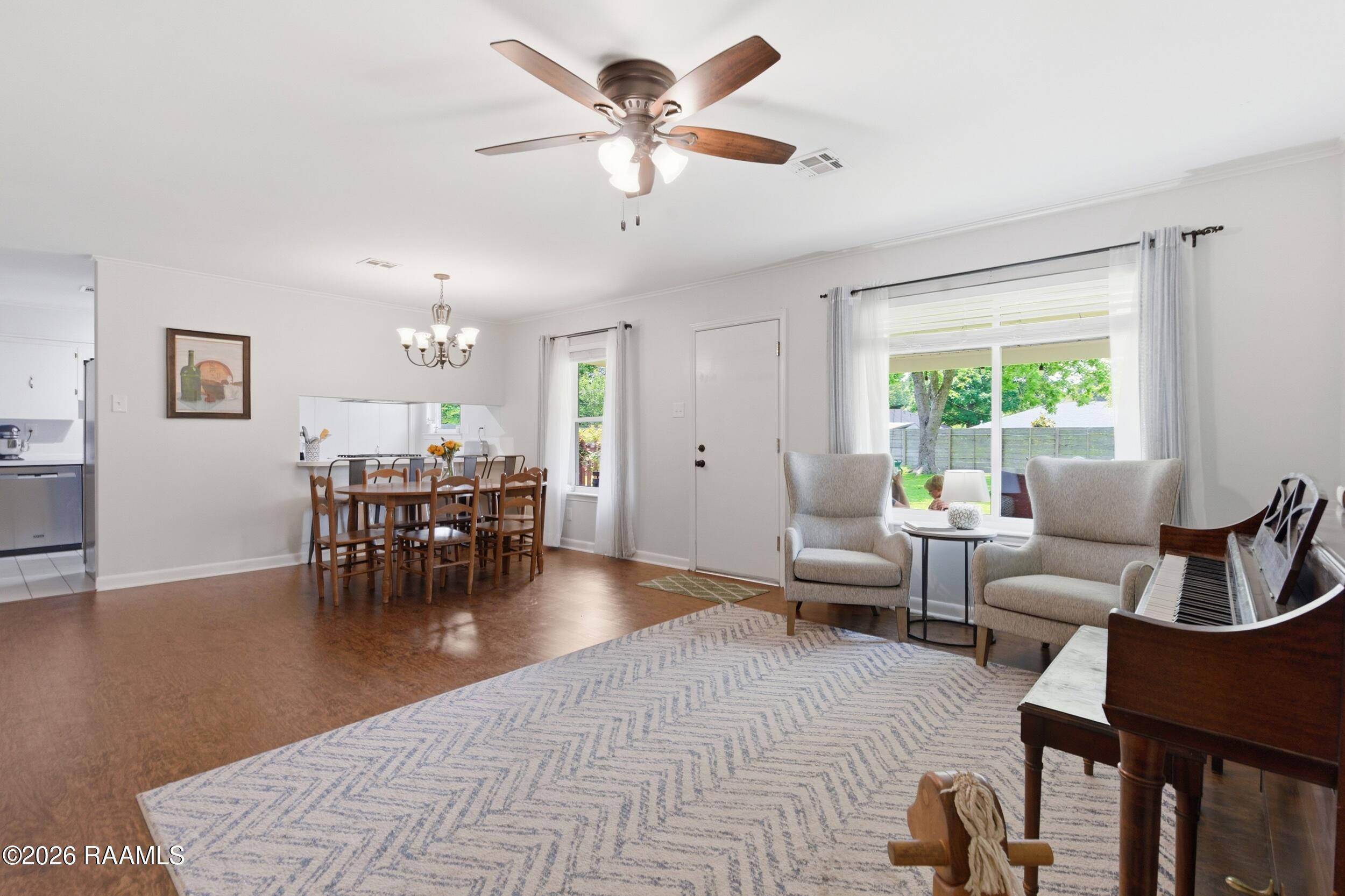 229 Lyons Street Lafayette, LA 70506 - Photo 3 of 29 Open Living/Dining