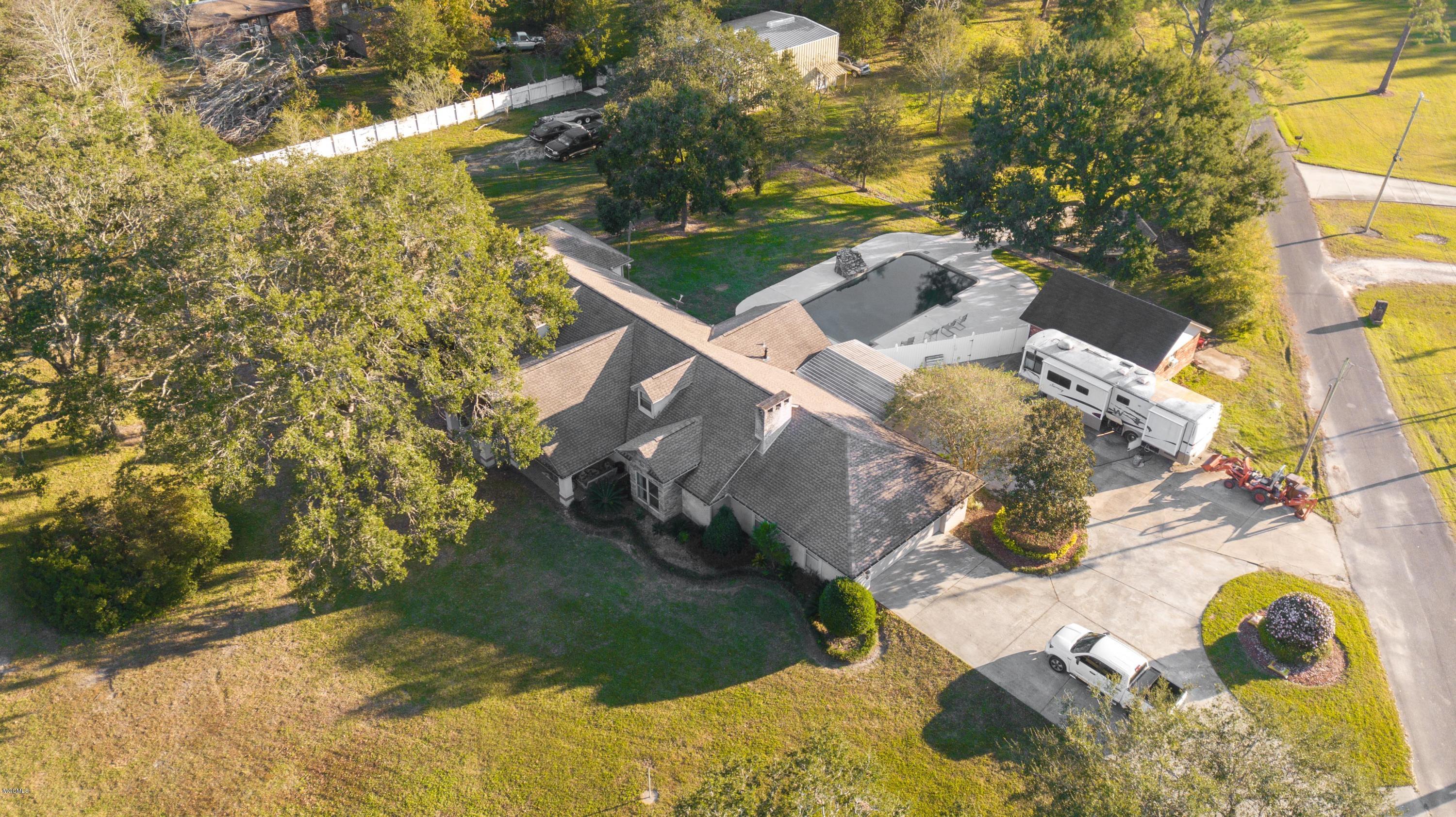 14398 T Bird Road D'Iberville, MS 39540 - Photo 15 of 19 FrontAerialView