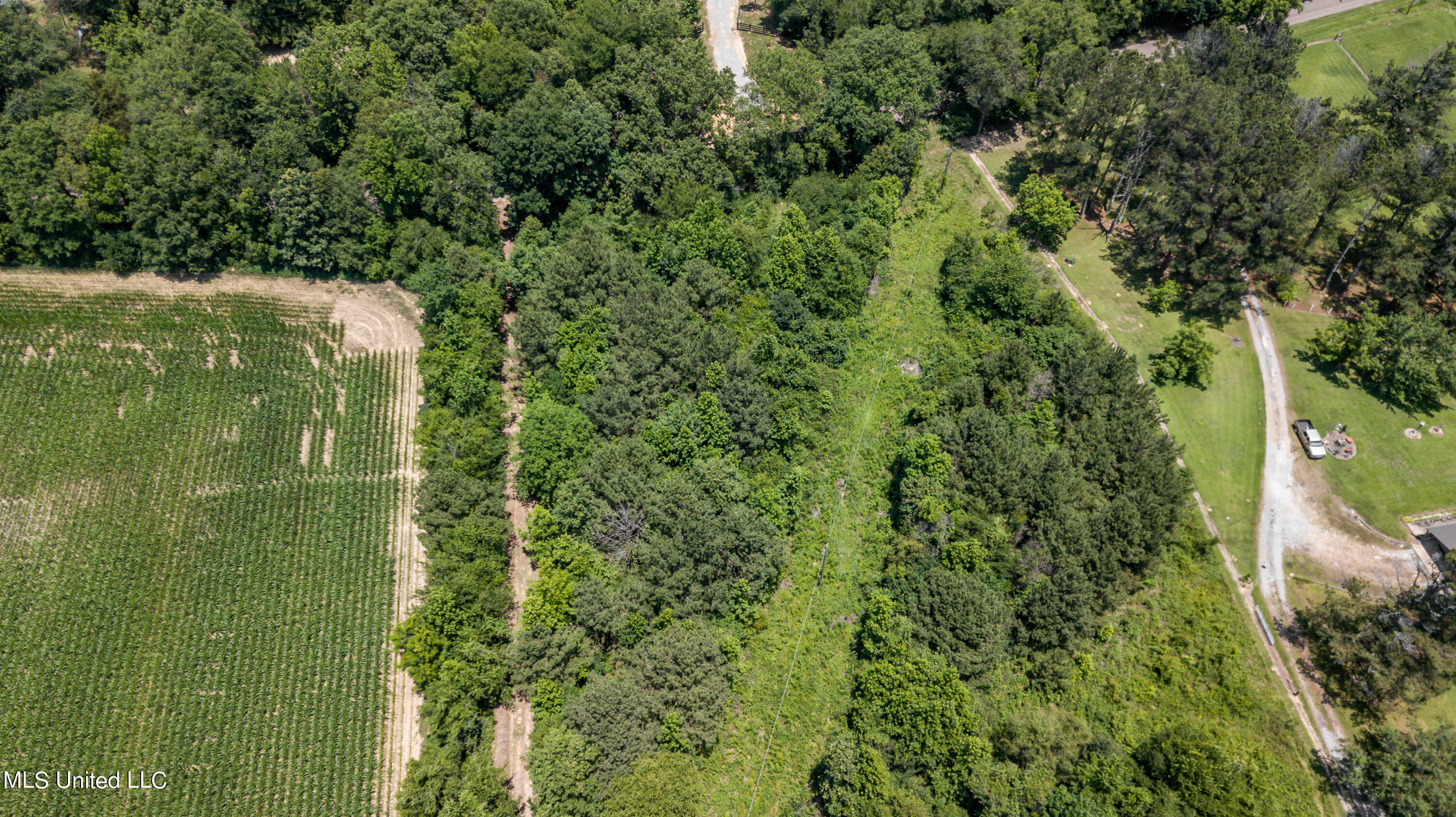 439 Dampeer Road Canton, MS 39046 - Photo 1 of 30 Dampeer Road Land Drone-0540