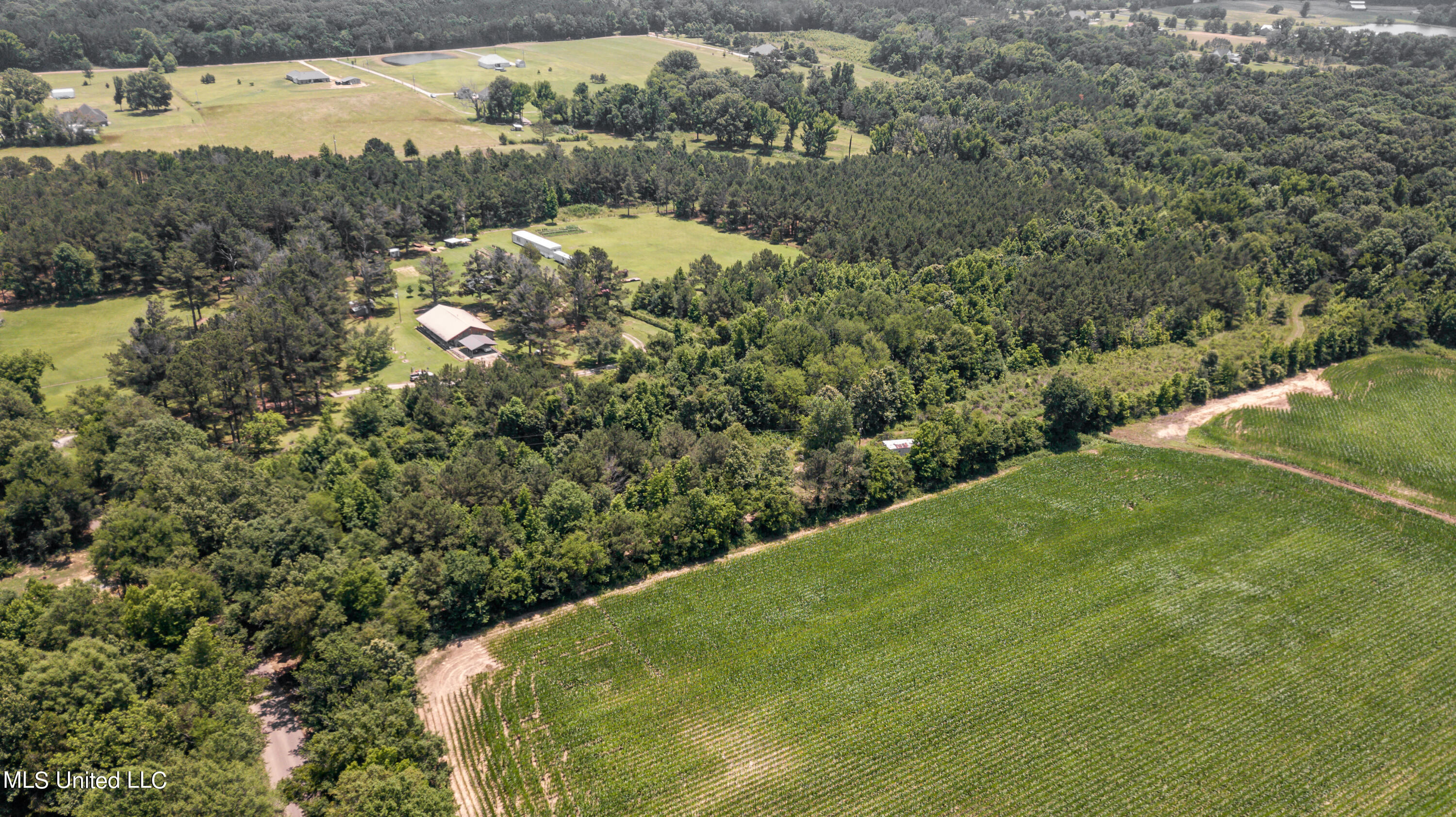 439 Dampeer Road Canton, MS 39046 - Photo 17 of 30 Dampeer Road Land Drone-0526