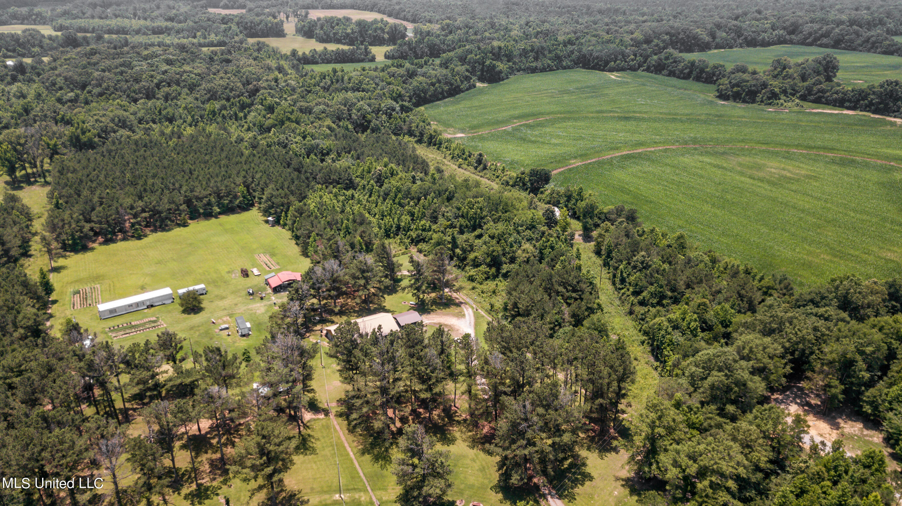 439 Dampeer Road Canton, MS 39046 - Photo 23 of 30 Dampeer Road Land Drone-0532