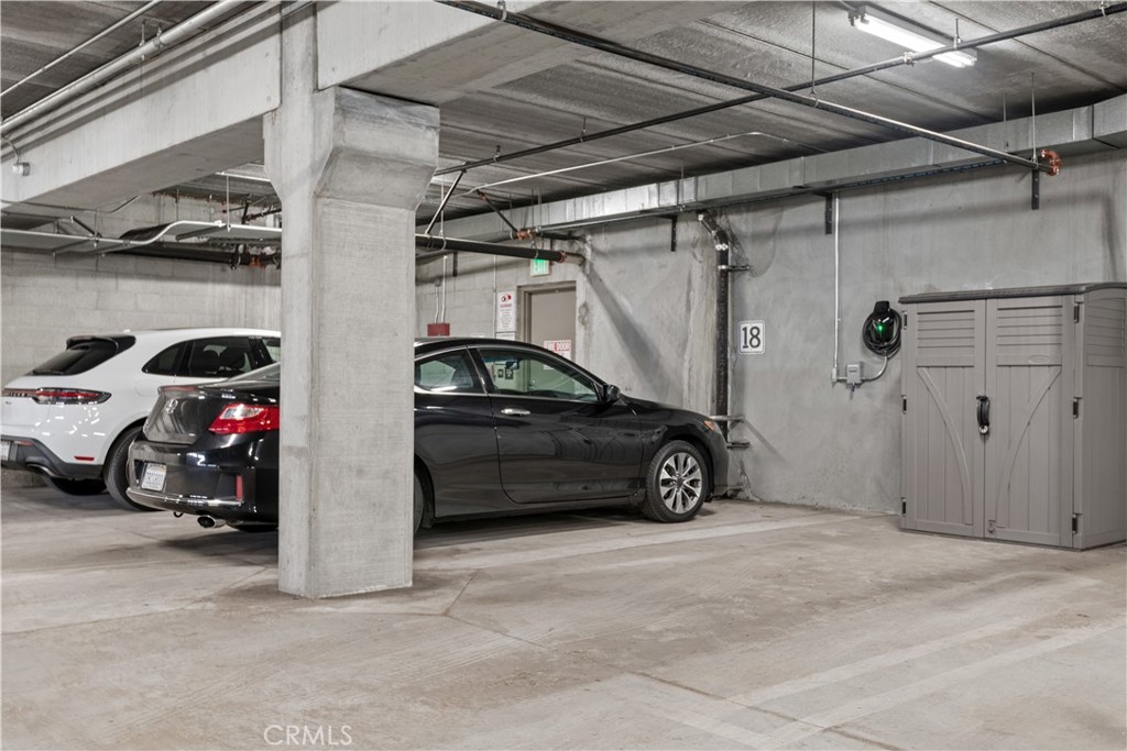 6221 Monterey Road, Unit 304 Highland Park, CA 90042 - Photo 25 of 27 a car parked in garage