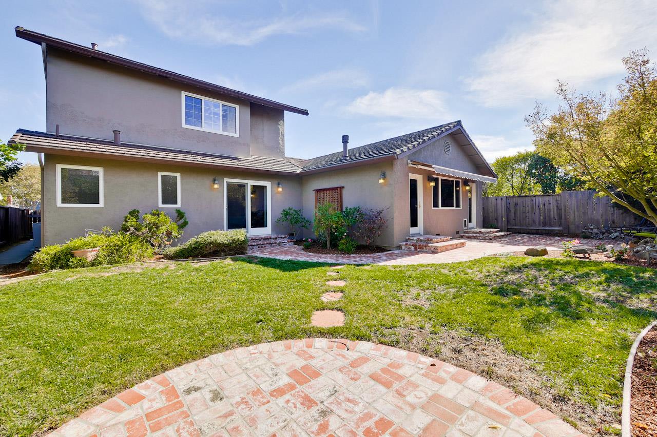 1229 Rousseau Drive Sunnyvale, CA 94087 - Photo 36 of 37 a front view of house with yard and green space
