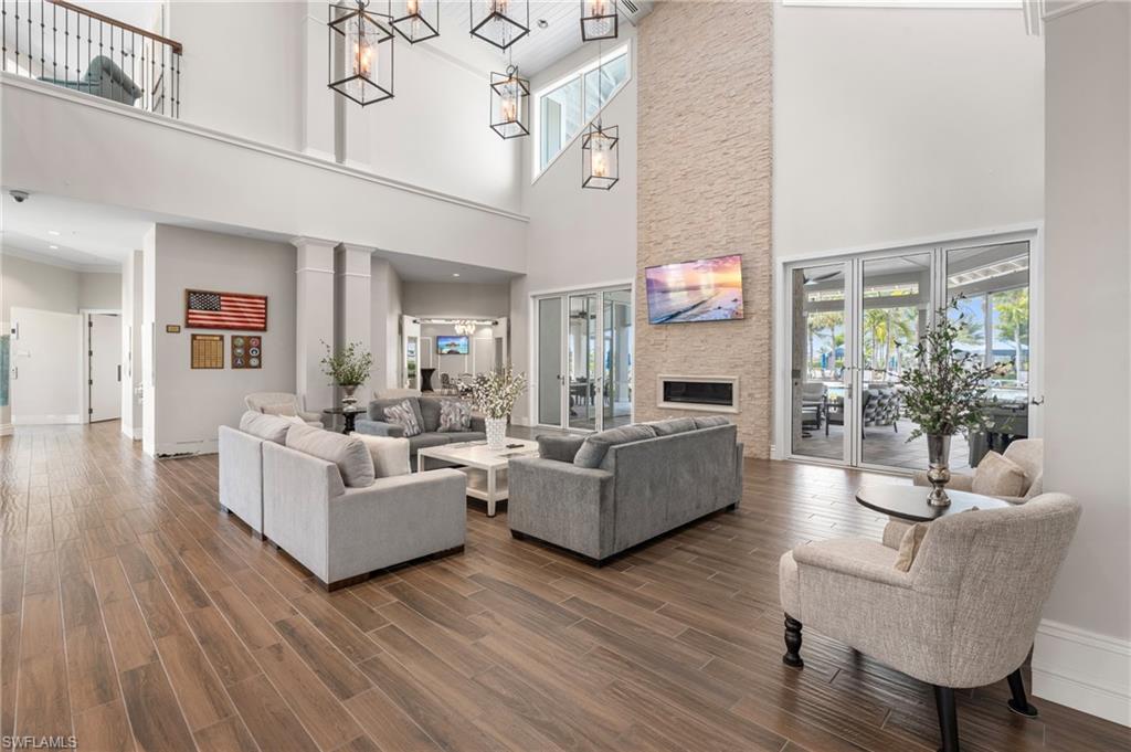 10520 Tidewater Key Boulevard Estero, FL 33928 - Photo 39 of 50 a living room with furniture and a large window