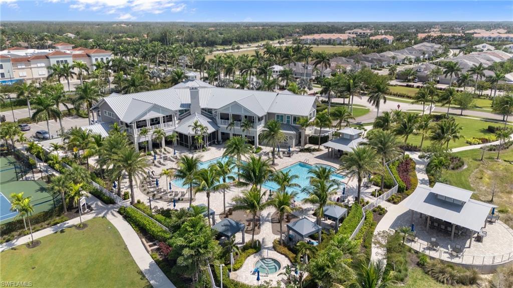 10520 Tidewater Key Boulevard Estero, FL 33928 - Photo 50 of 50 an aerial view of residential houses with outdoor space