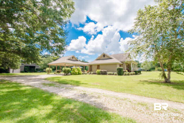21550 Broad Street Silverhill, AL 36576 - Photo 3 of 45 Gravel Driveway