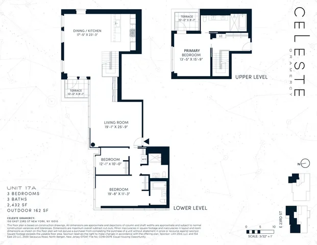 $4,975,000 | 150 East 23rd Street, Unit 17A | Gramercy