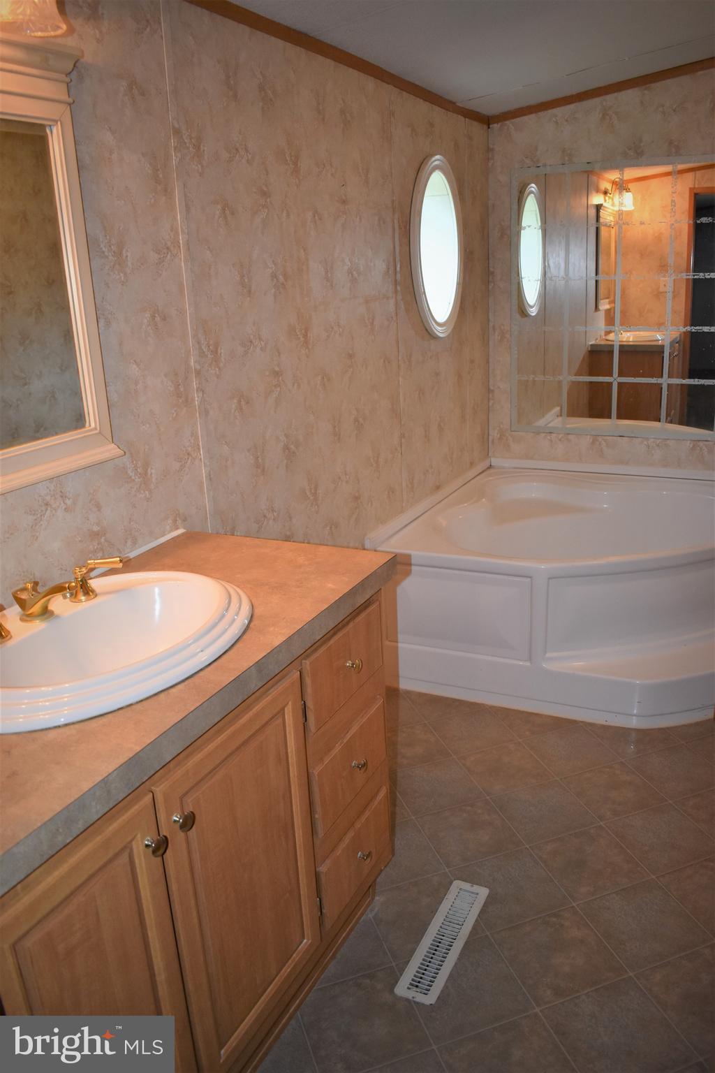 1650 Cypress Branch Road Magnolia, DE 19962 - Photo 14 of 34 a bathroom with a sink and a mirror