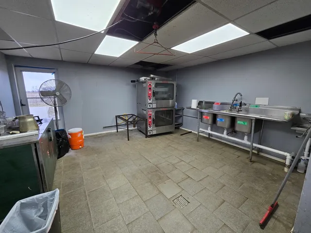 a view of storage and utility room