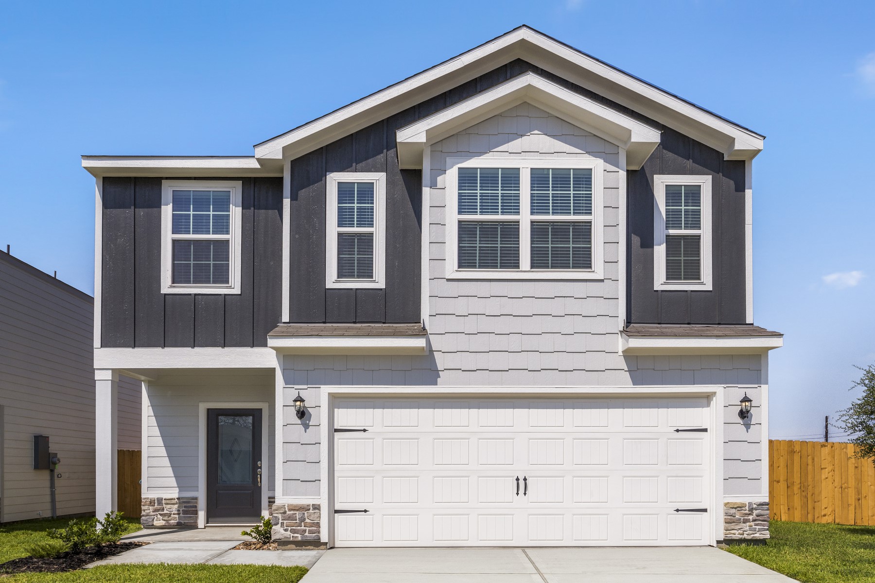 6416 Winter Elm Street Houston, TX 77048 - Photo 8 of 8 a front view of a house with a yard