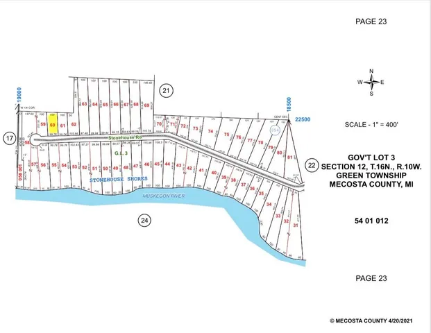 $15,000 | Stonehouse Shores Road, Hersey, MI 49639