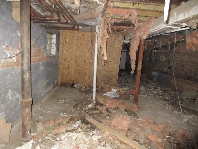 a view of a small space