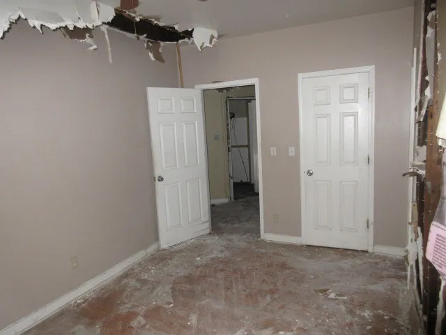 wooden floor in an empty room