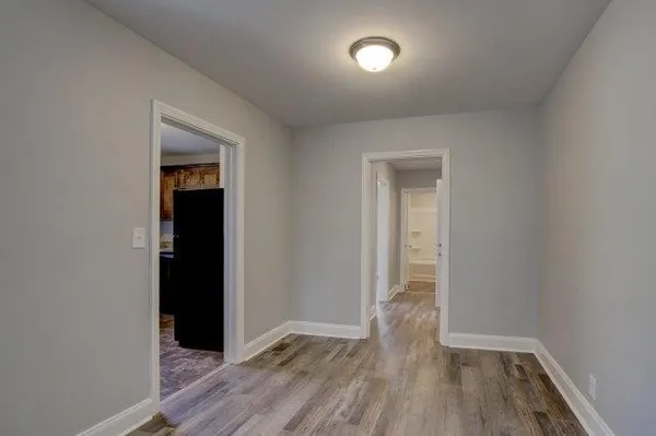 wooden floor in an empty room