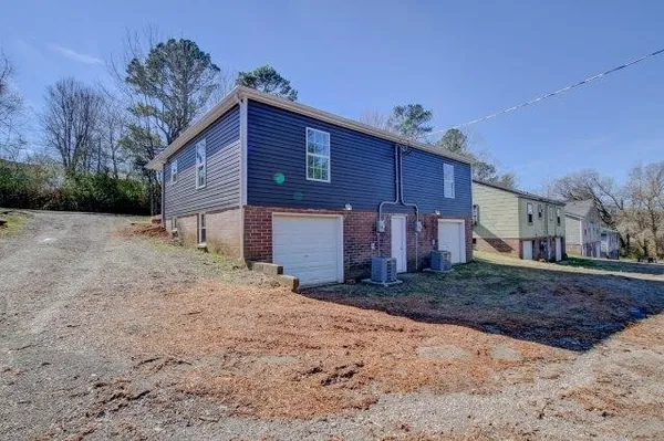 a house view with a outdoor space