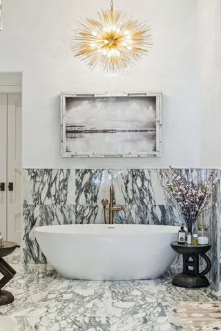 a view of a flower pot on a table