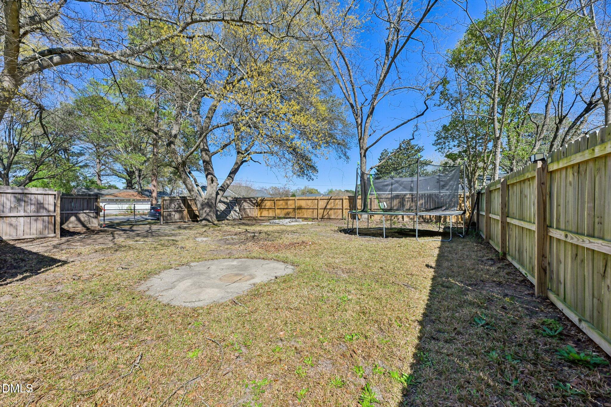 712 Fairground Road Dunn, NC 28334 - Photo 20 of 23 a view of a yard with swimming pool