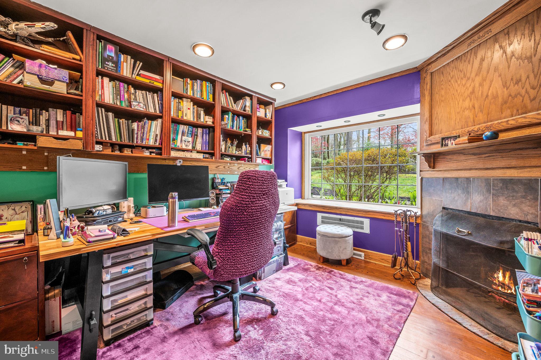 304 Keithwood Road Wynnewood, PA 19096 - Photo 11 of 78 Private office with FP