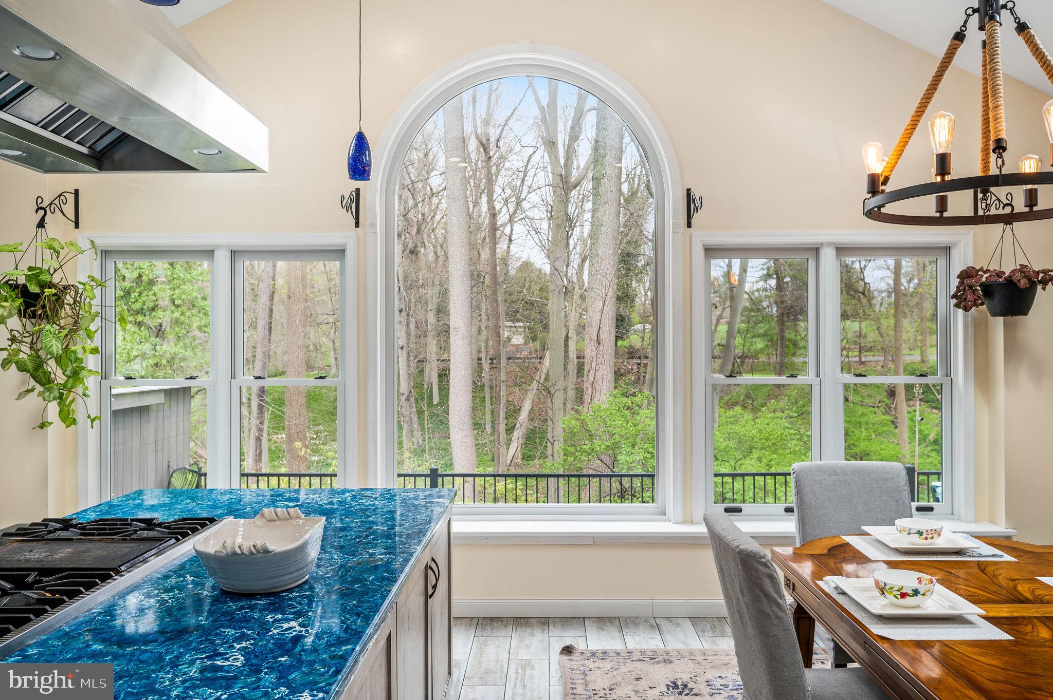 304 Keithwood Road Wynnewood, PA 19096 - Photo 25 of 78 Arched window with view of back