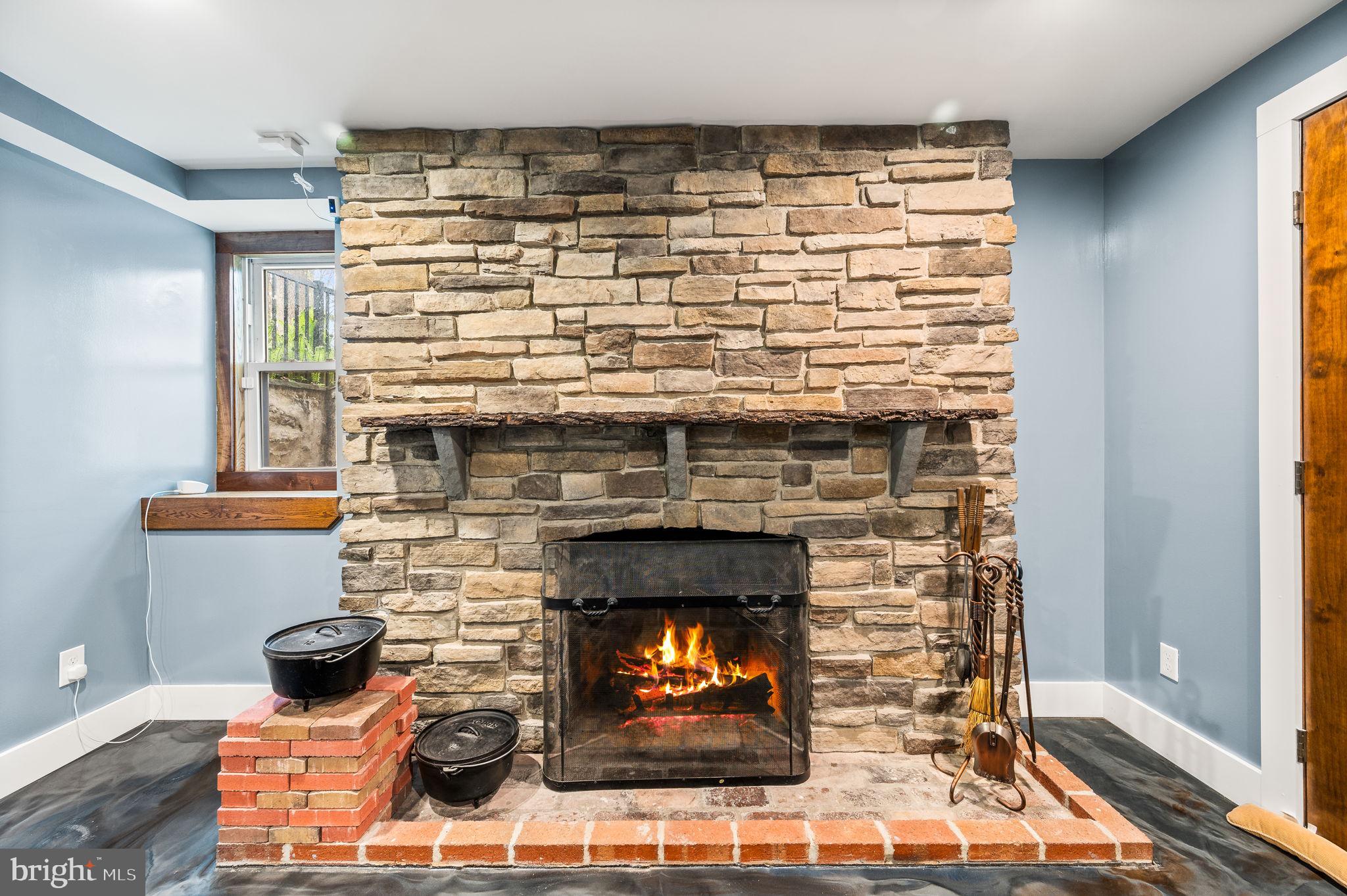 304 Keithwood Road Wynnewood, PA 19096 - Photo 53 of 78 Fireplace in lower level