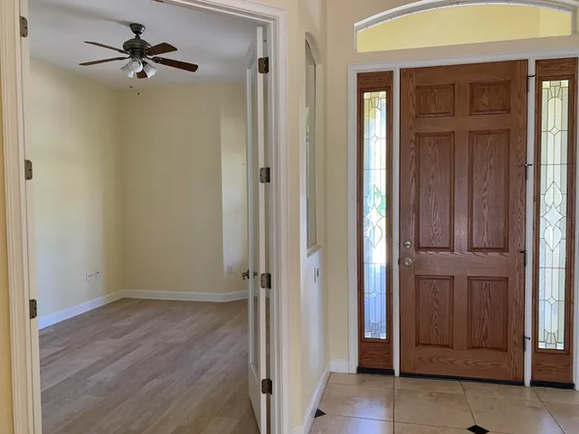 wooden floor in an empty room