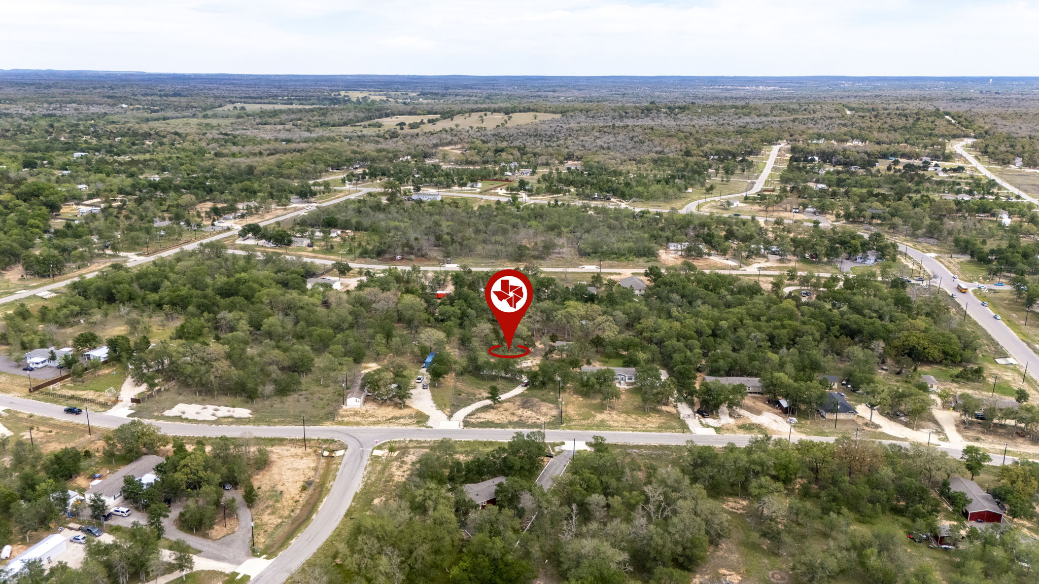 171 Comancheria Trail Elgin, TX 78621 - Photo 1 of 24 Aerial view of property's location