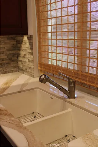 a view of small space with a window