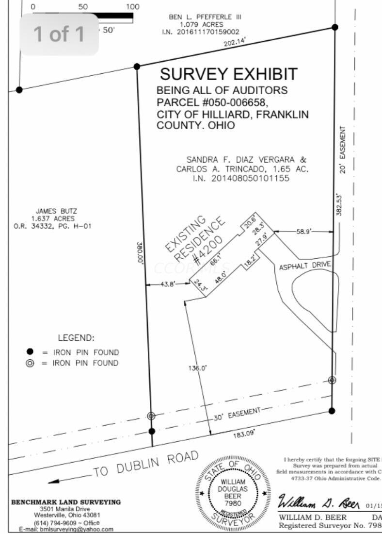 4200 Dublin Road, Unit LOT 8 Columbus, OH 43221 - Photo 46 of 46 Lot survey