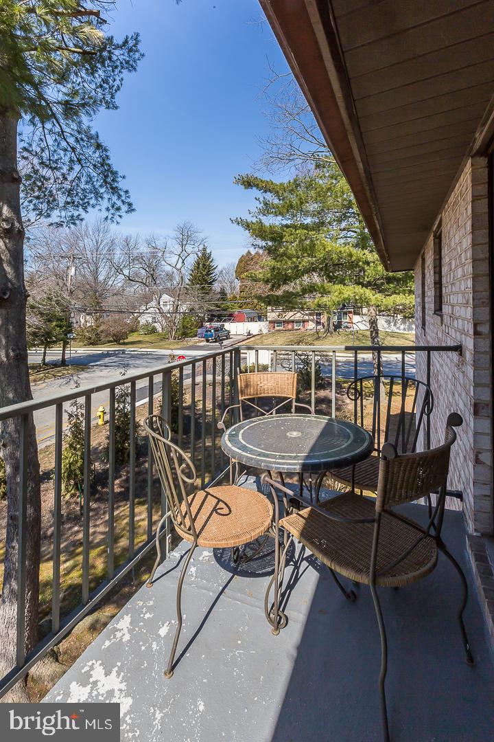 700 Putnam Boulevard, Unit 1B Wallingford, PA 19086 - Photo 20 of 26 Balcony