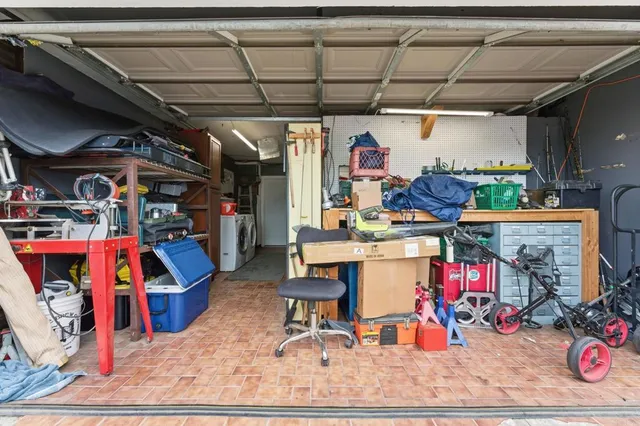 a view of storage and utility room