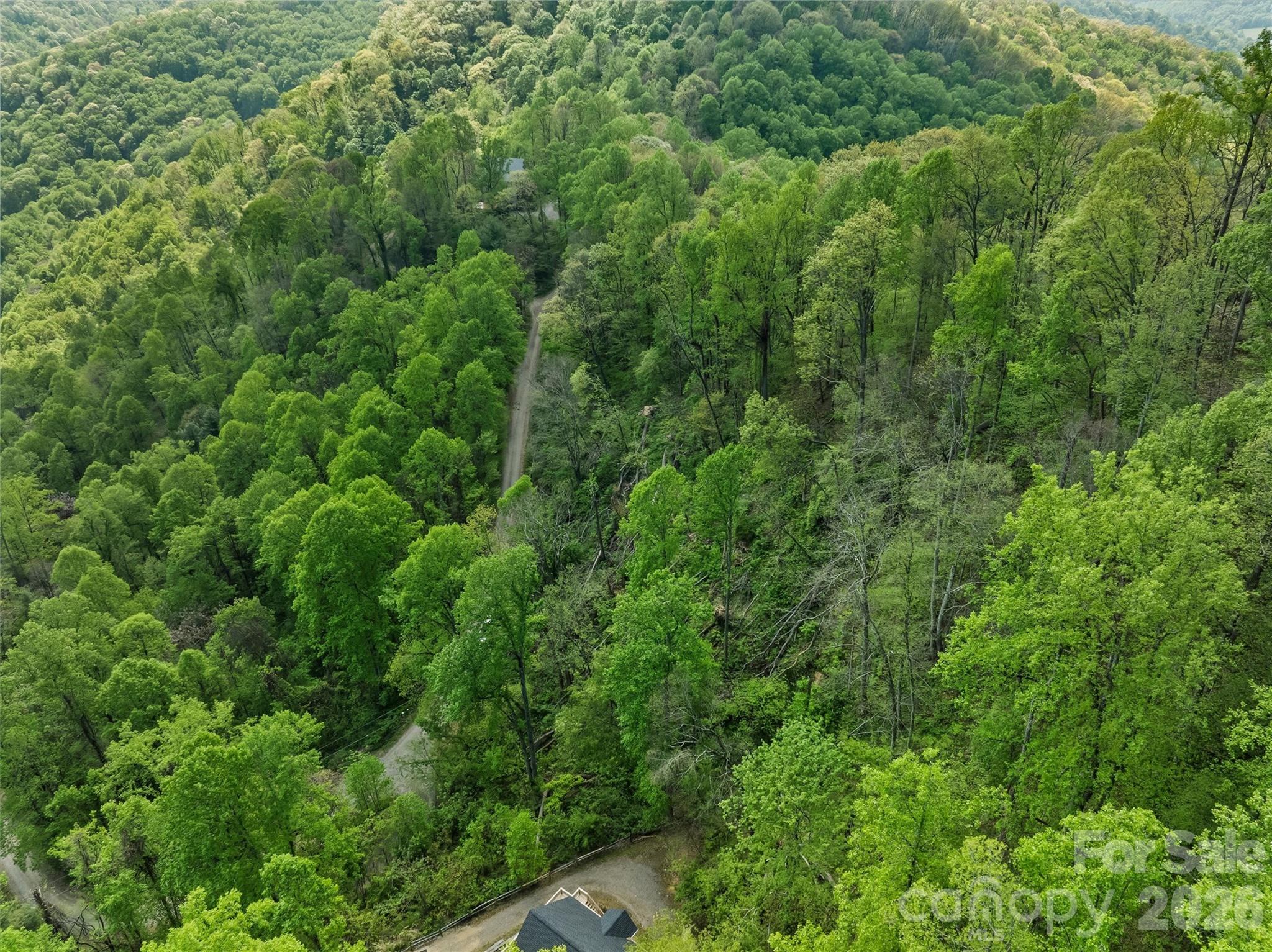 Tbd Jacks Knob Road, Unit 49 Barnardsville, NC 28709 - Photo 7 of 15 an aerial view of residential house with outdoor space and trees all around
