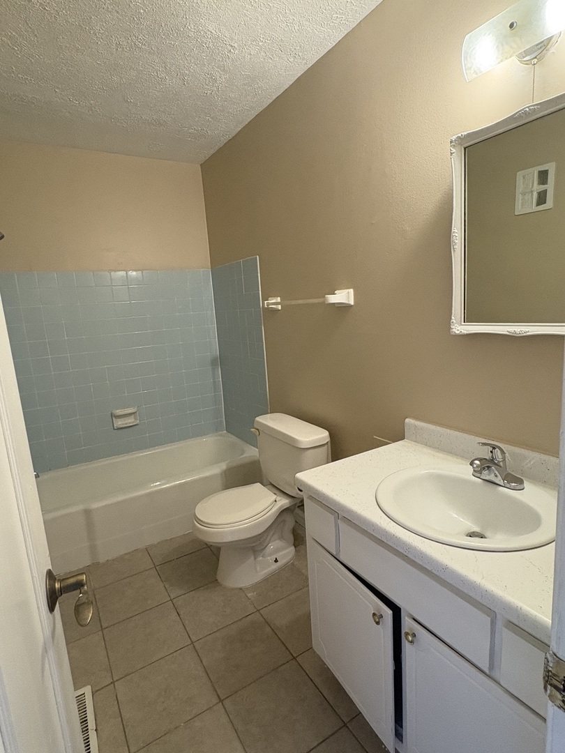 1119 South Curtis Avenue, Unit A1 Kankakee, IL 60901 - Photo 6 of 8 a bathroom with a sink a toilet and shower