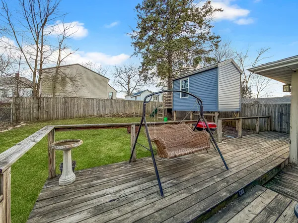 a view of a house with a garden