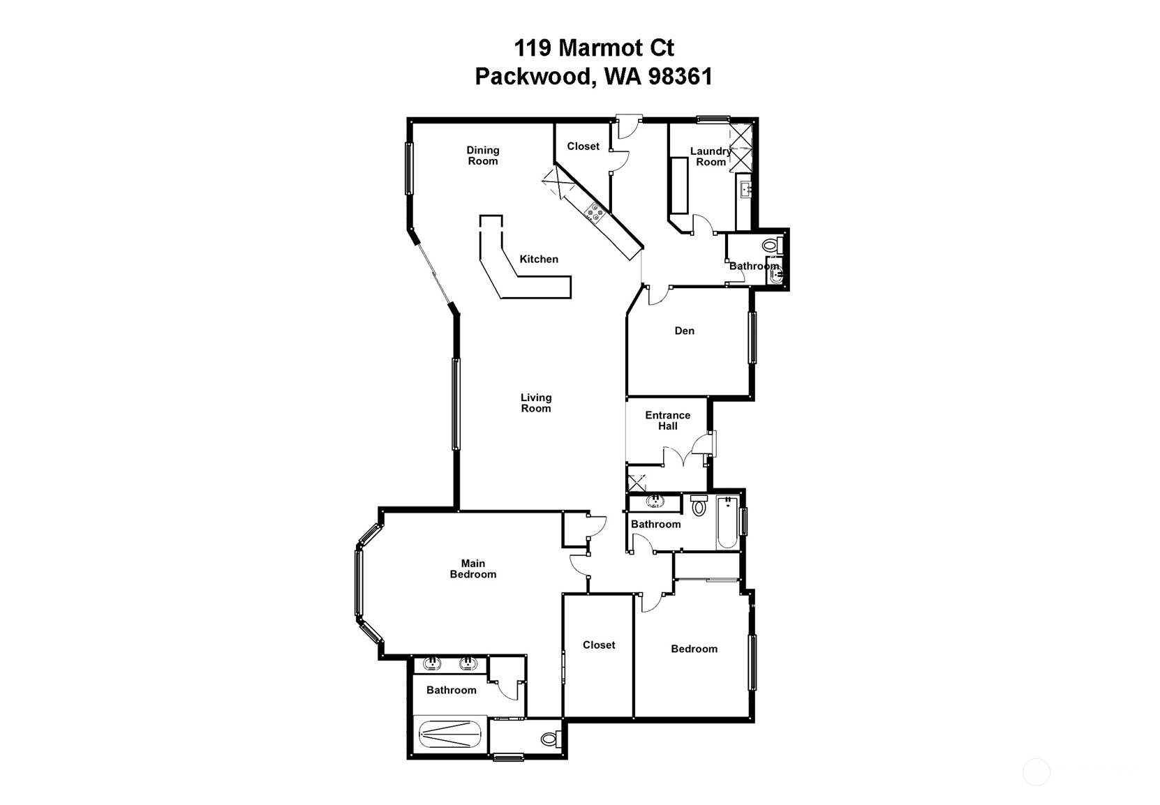 119 Marmot Loop Packwood, WA 98361 - Photo 40 of 40 a picture of a wall