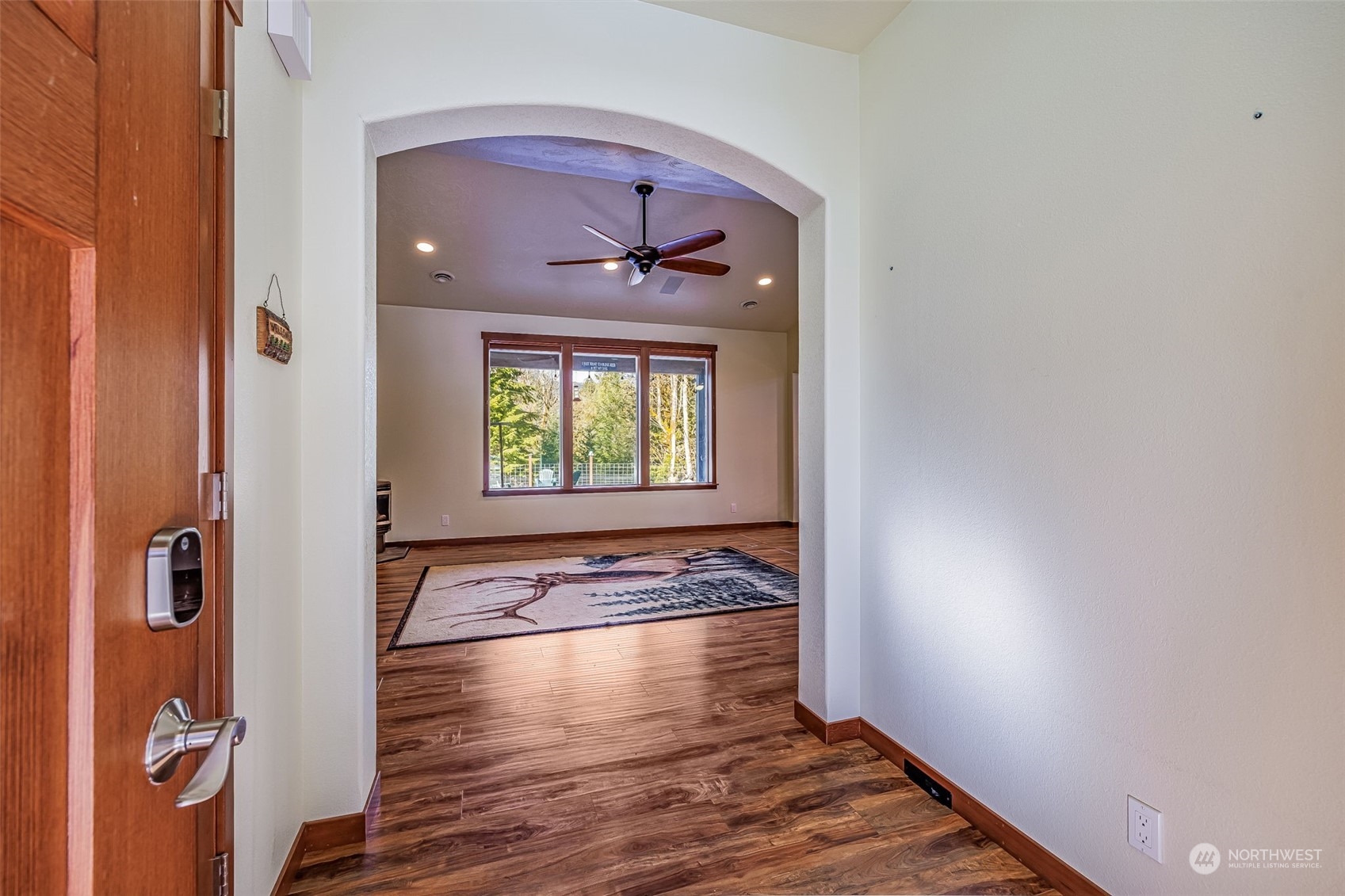 119 Marmot Loop Packwood, WA 98361 - Photo 9 of 40 a view of an entryway with a window