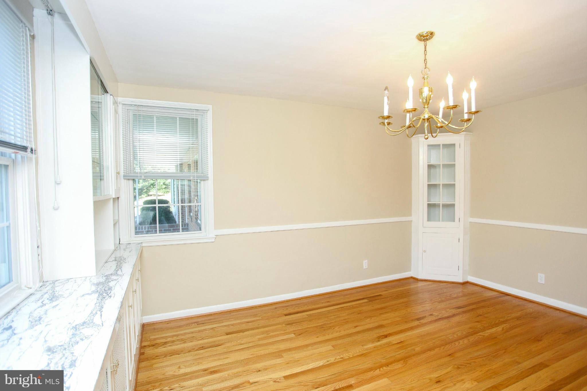 1707 Frederick Road Catonsville, MD 21228 - Photo 7 of 30 Large Dining Room with built in cabinetry